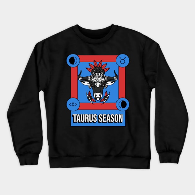 Taurus Crewneck Sweatshirt by TeesMePlease